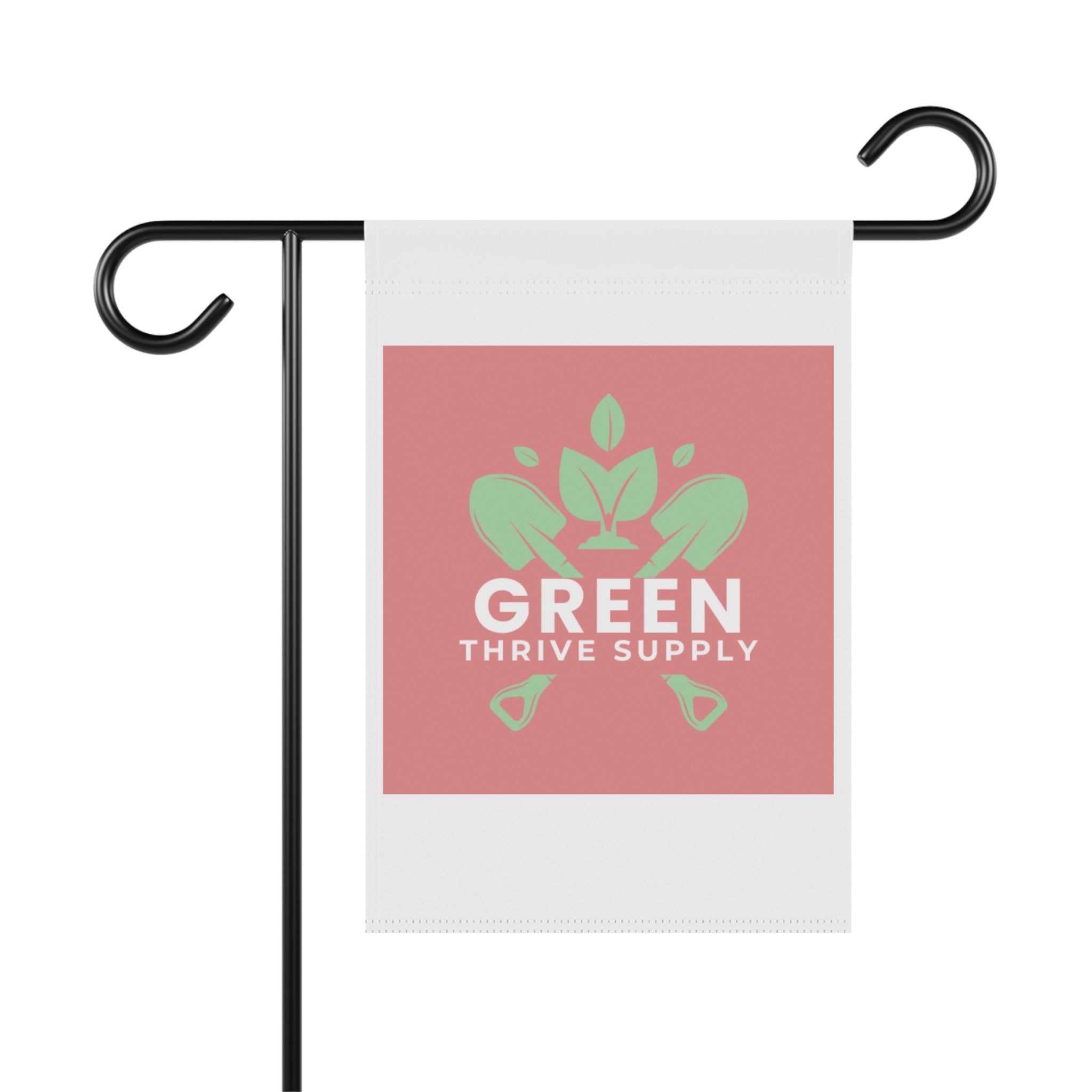 Garden Flag — 'Green Thrive Supply' Decorative Outdoor House Banner