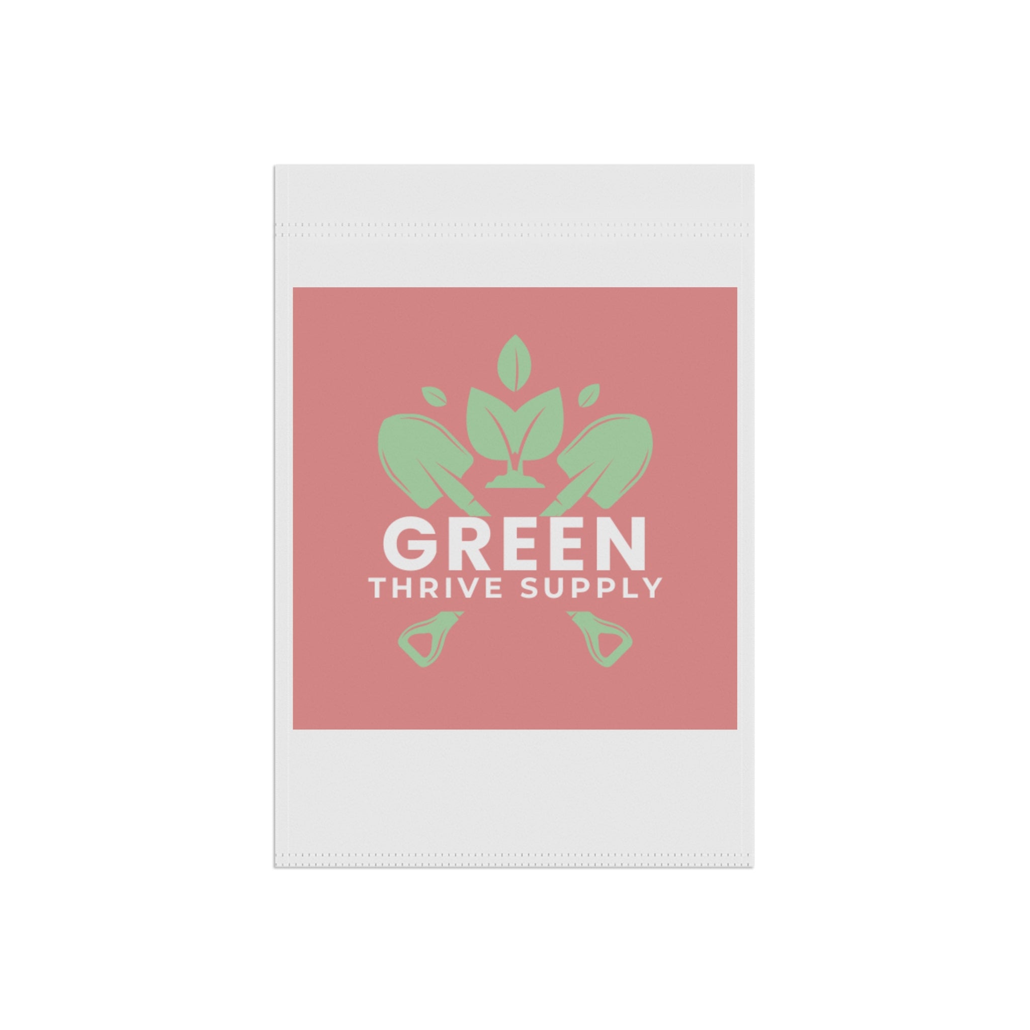 Garden Flag — 'Green Thrive Supply' Decorative Outdoor House Banner