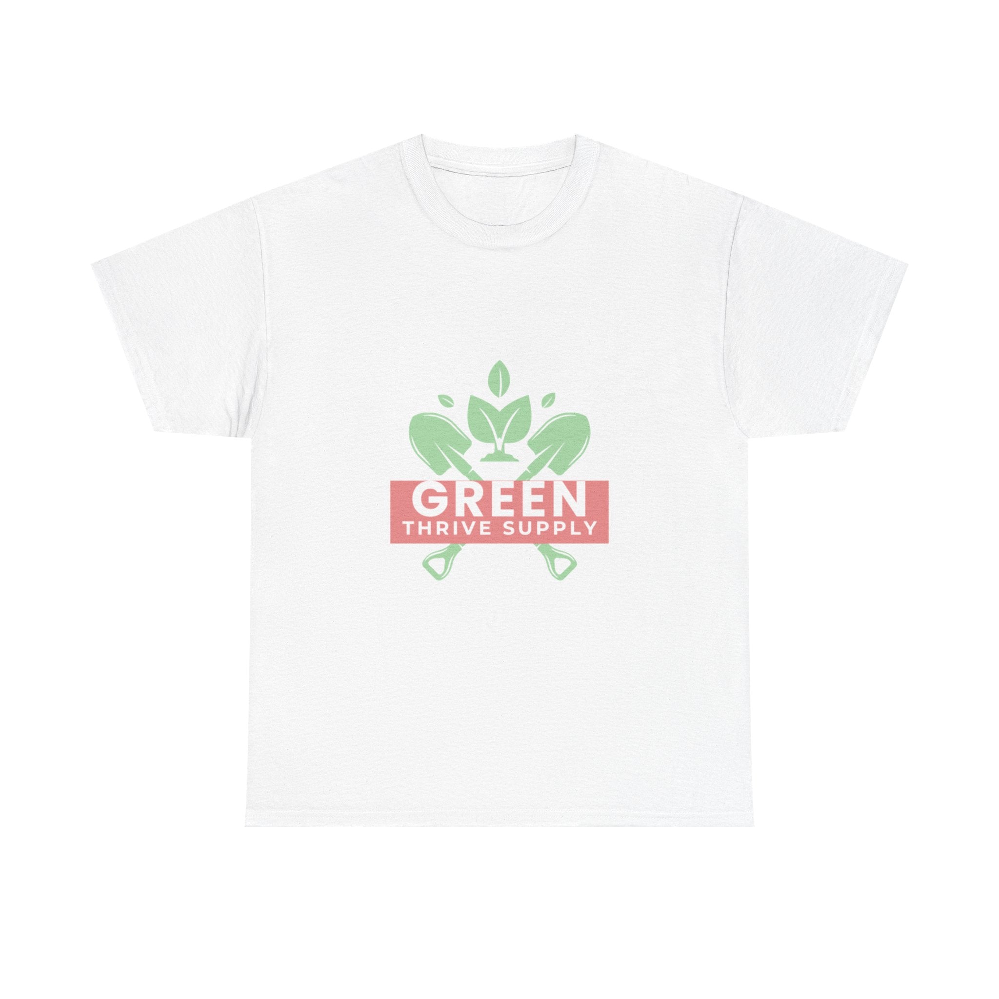 Green Thrive Supply T-Shirt — Eco Plant Logo Tee