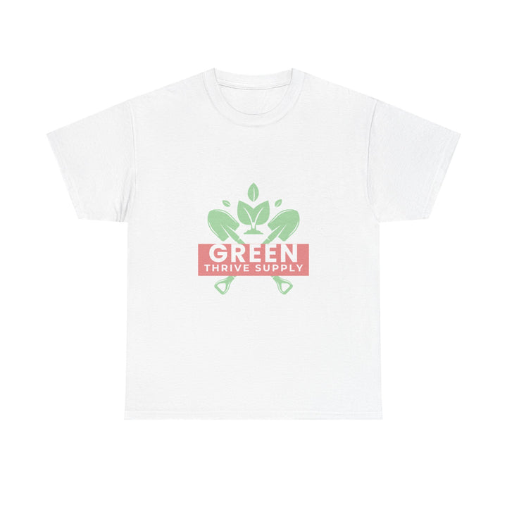 Green Thrive Supply T-Shirt — Eco Plant Logo Tee