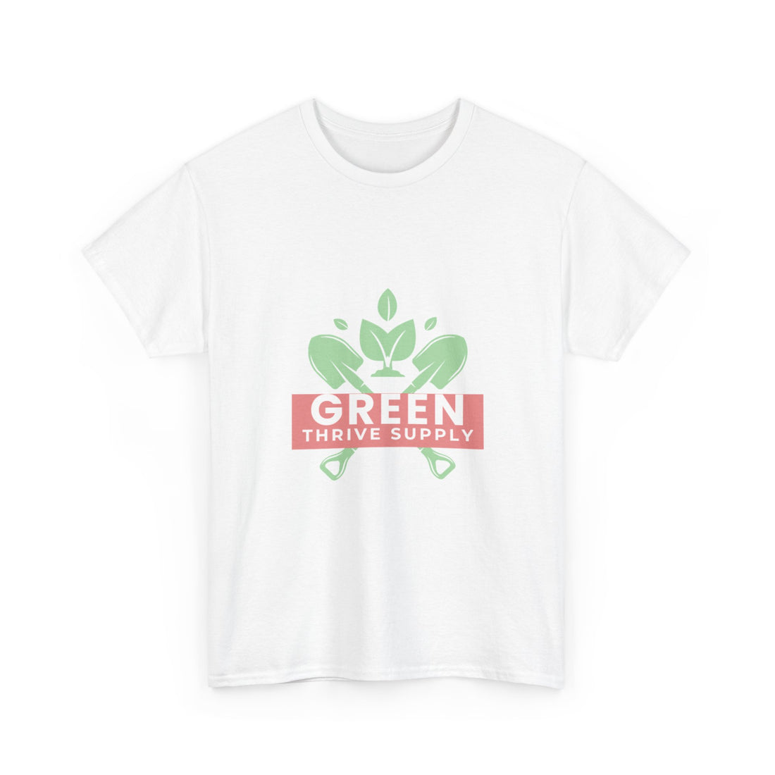 Green Thrive Supply T-Shirt — Eco Plant Logo Tee