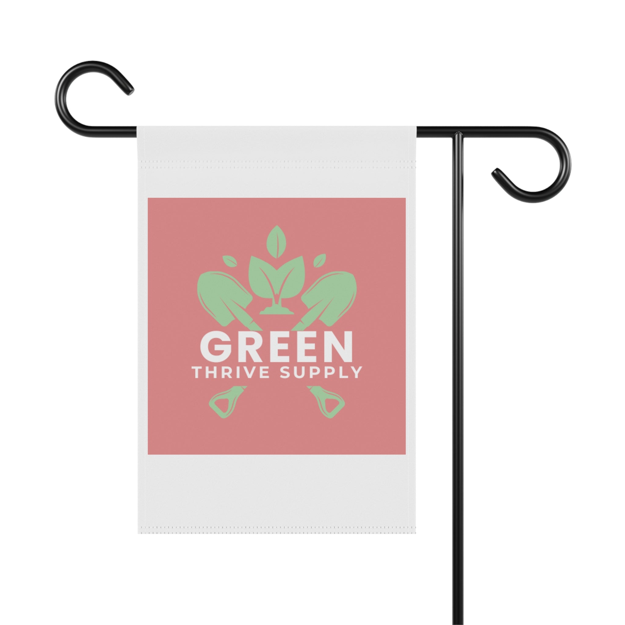 Garden Flag — 'Green Thrive Supply' Decorative Outdoor House Banner