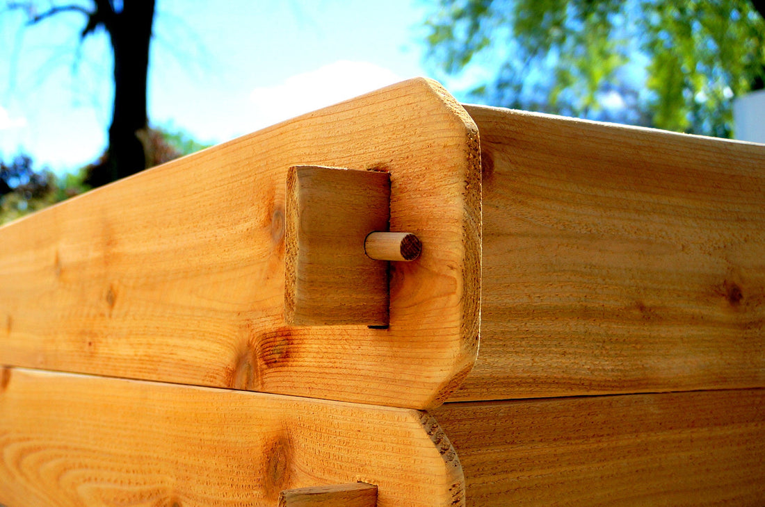 Timberlane Gardens Raised Garden Bed Kit Double Deep (Two 3x6) Select Cedar