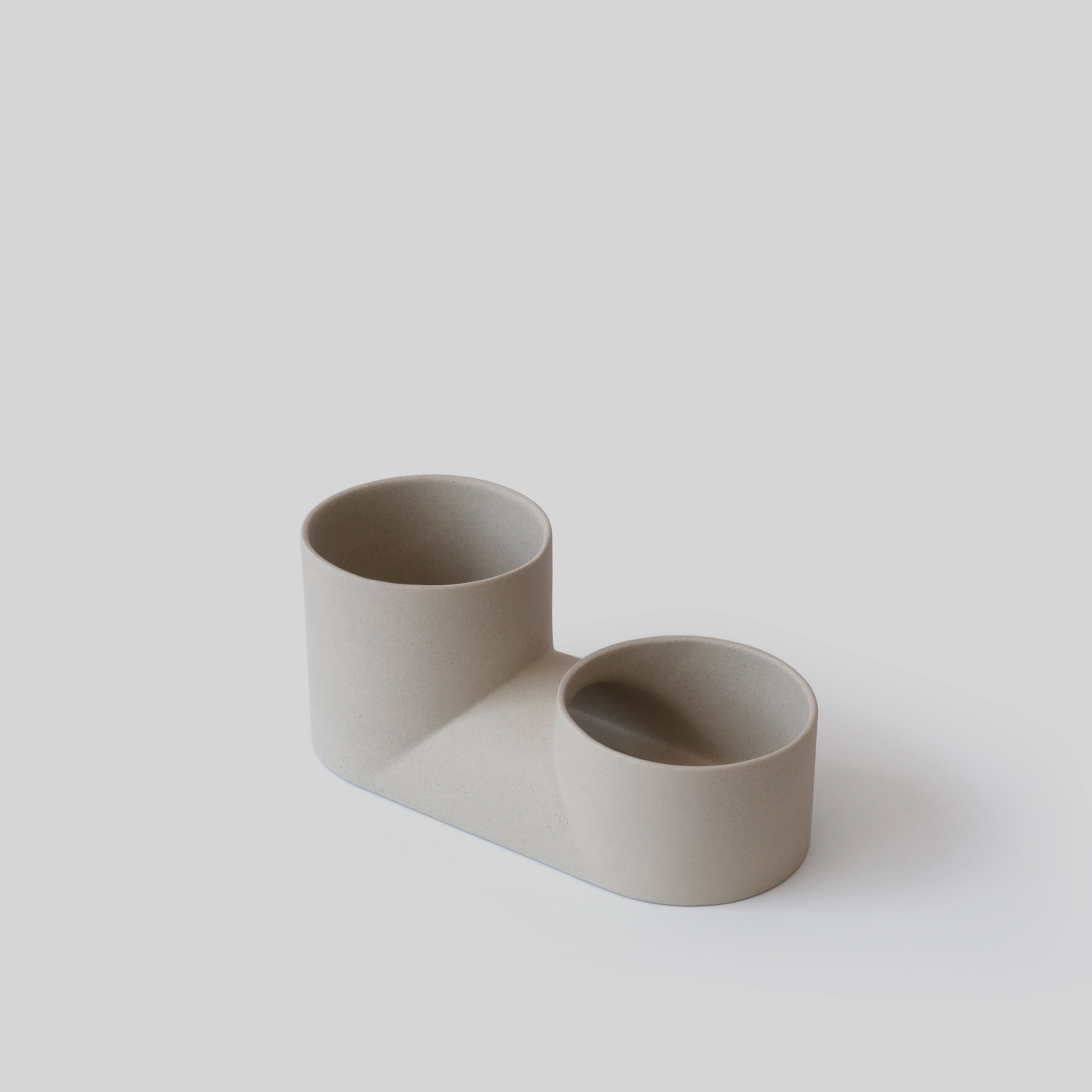 Double Planter Pot – 10" W × 4" D × 5" H