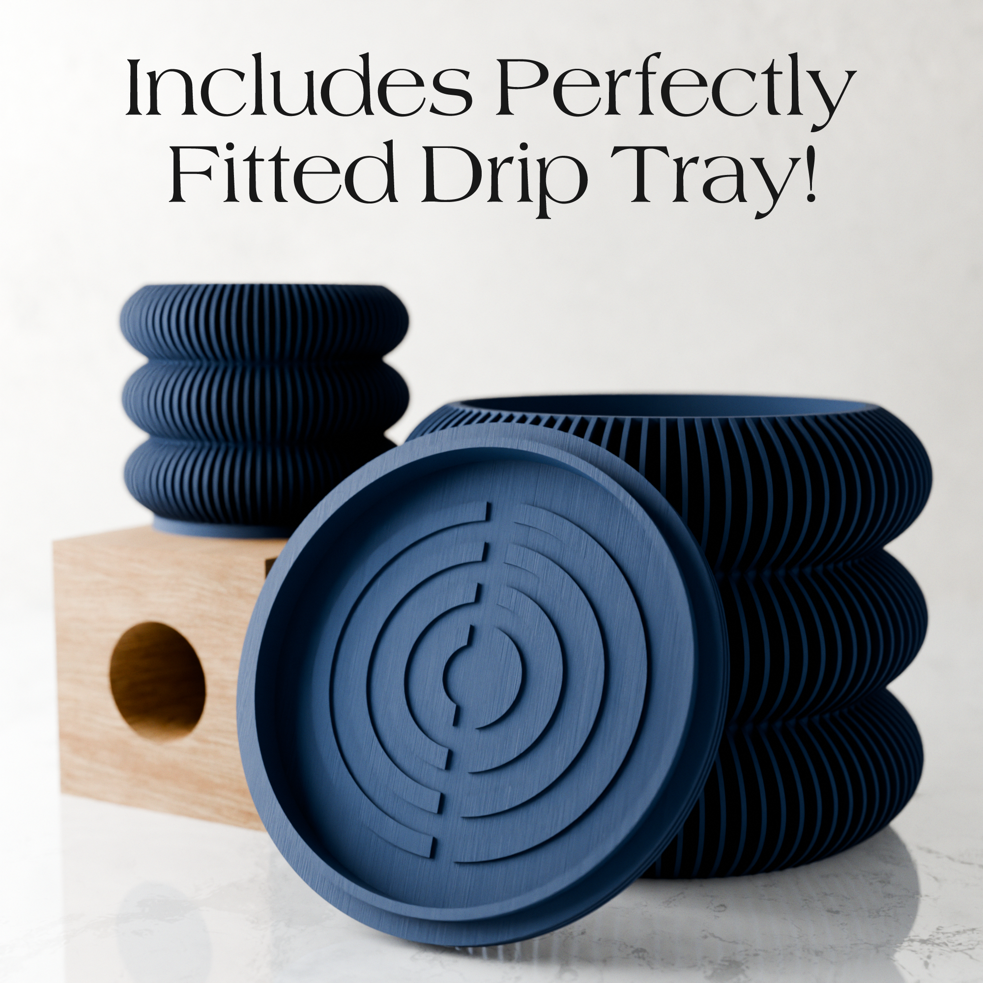 Triple BUBBLES Planter