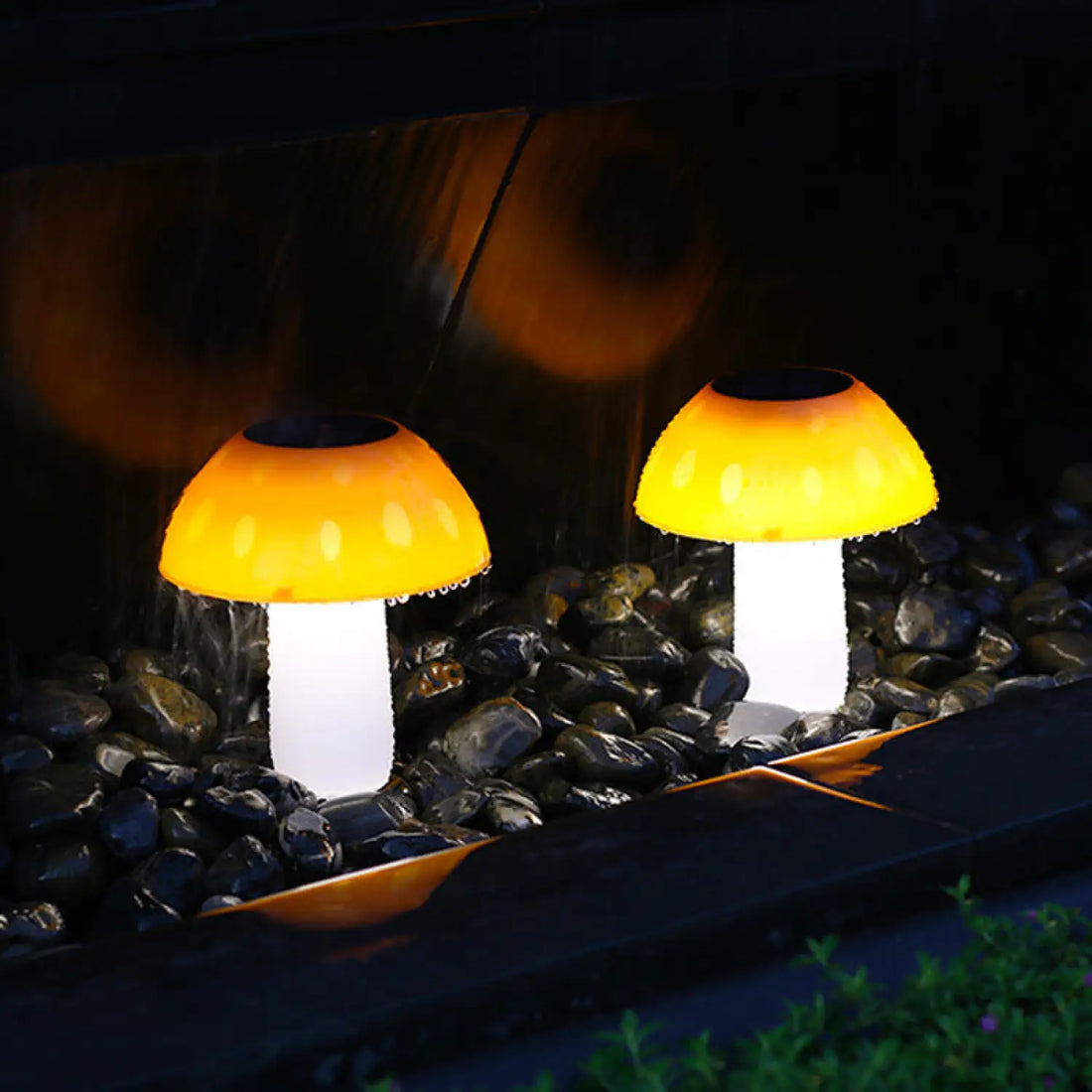 Decorative Solar Mushroom Garden Light