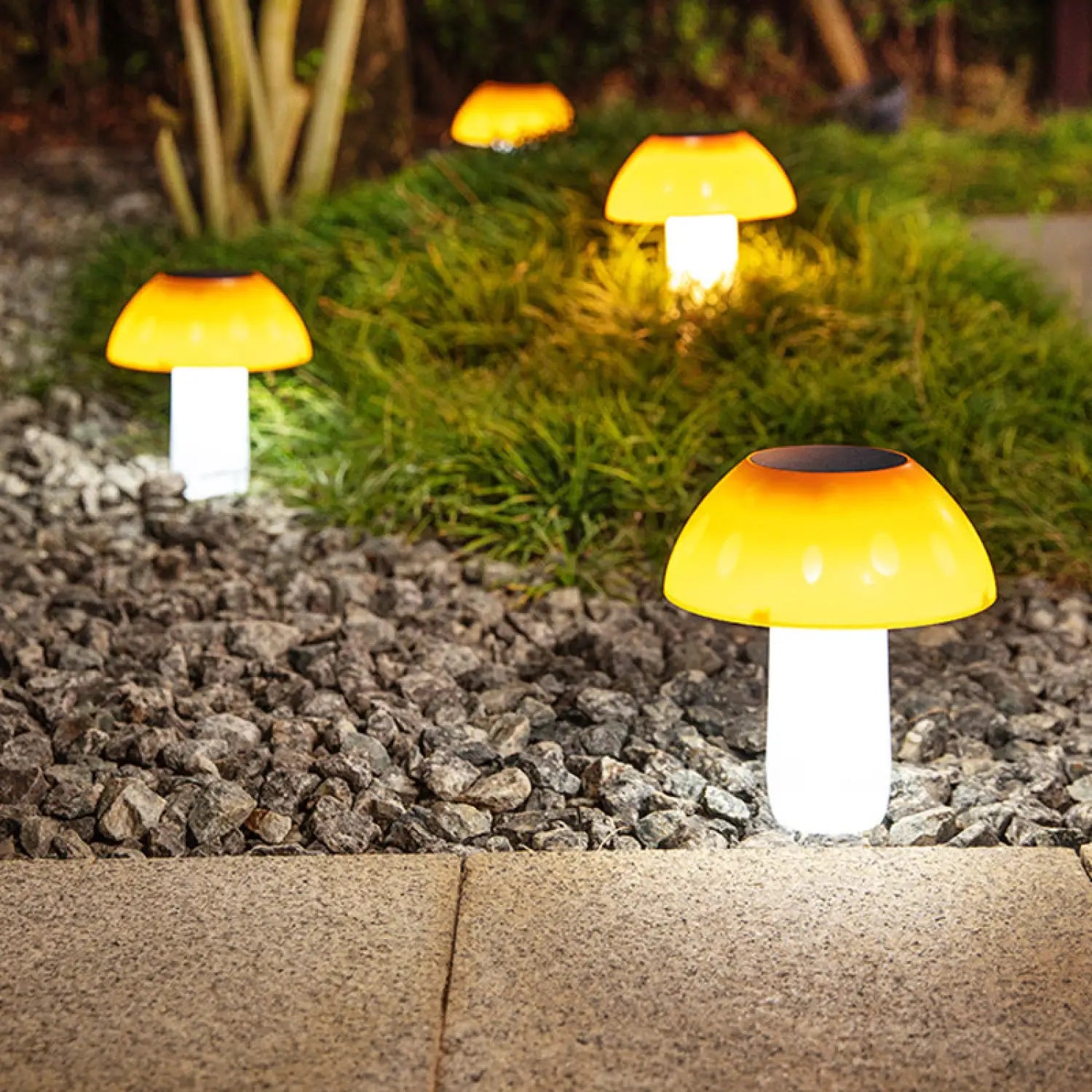 Decorative Solar Mushroom Garden Light