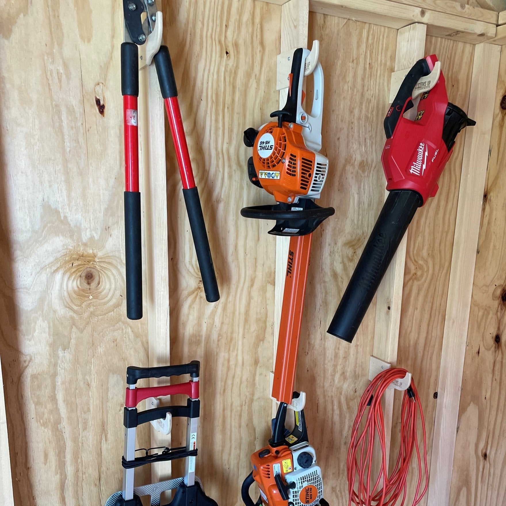 Complete Shed Organization Kit – Yard & Garden Tool Storage System