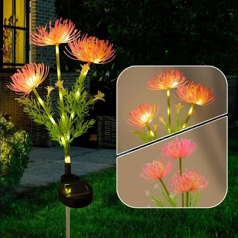 DecorBites™ Sunflower Solar Garden Lights for Outdoor Decor