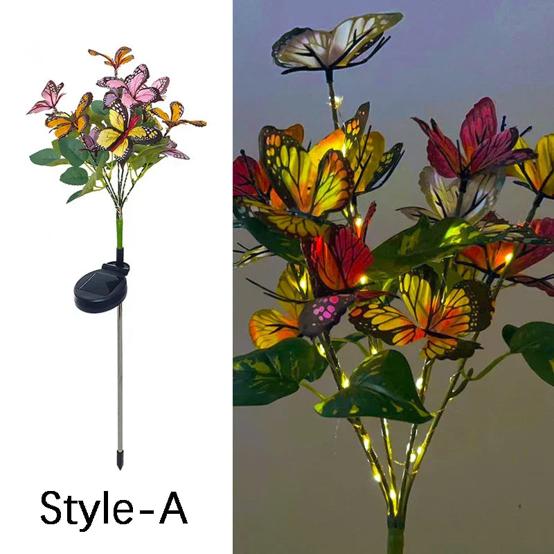 DecorBites™ Sunflower Solar Garden Lights for Outdoor Decor