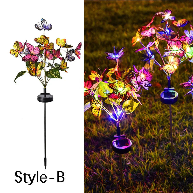 DecorBites™ Sunflower Solar Garden Lights for Outdoor Decor